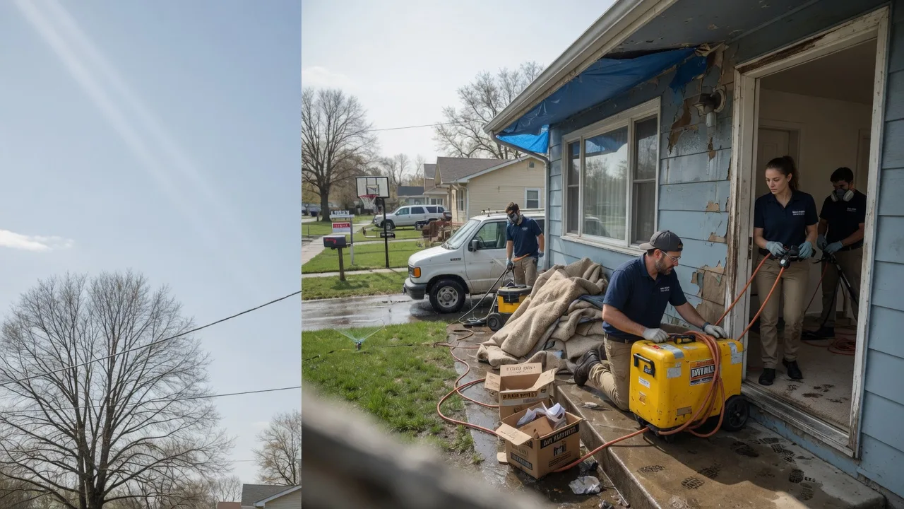 Basement Flood Cleanup in Davis Junction, IL near me